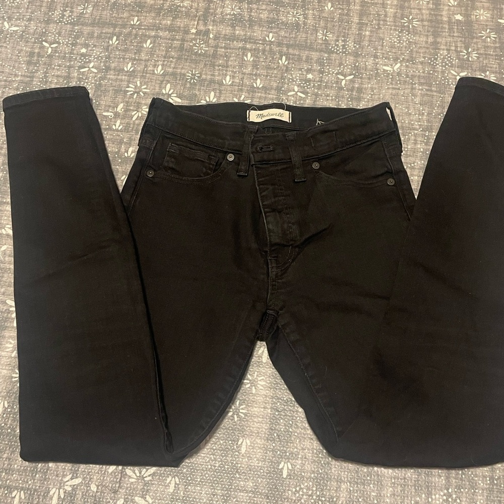 Madewell 8inch high rise skinny jeans